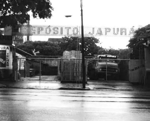 Depósito Japurá nos primeiros anos, em Maringá